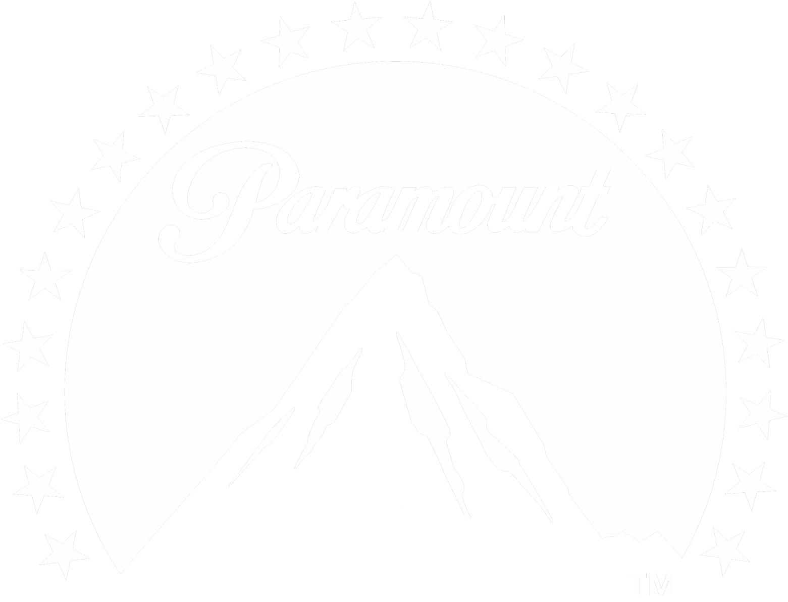 Paramount, a mountain peak ringed by an arc of stars, the name in script across the top
